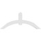 Ekena Millwork Archdale Architectural Grade PVC Gable Bracket, 72"W x 30"H x 4"D x 6"F, 10/12 Pitch GBP072X30X0406ARC00 - alternate 5